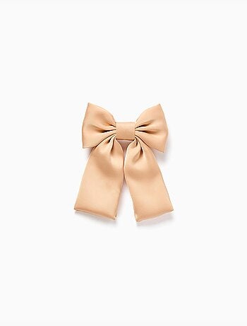 Fermaglio per capelli con fiocco in raso