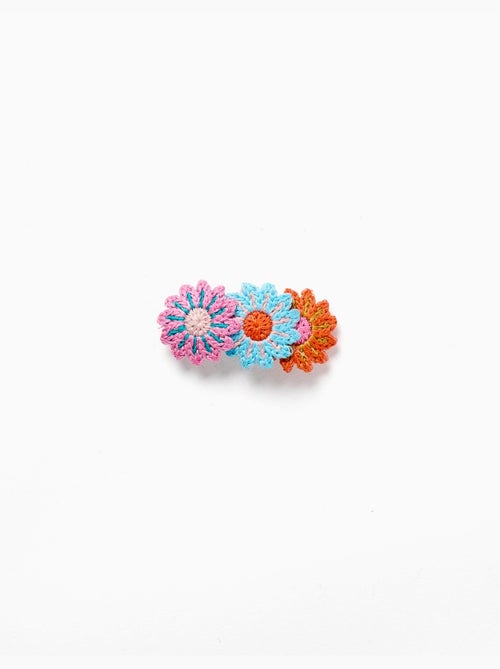 Fermaglio per capelli con fiori all'uncinetto - Kiabi Fermaglio per capelli con fiori all'uncinetto - Kiabi