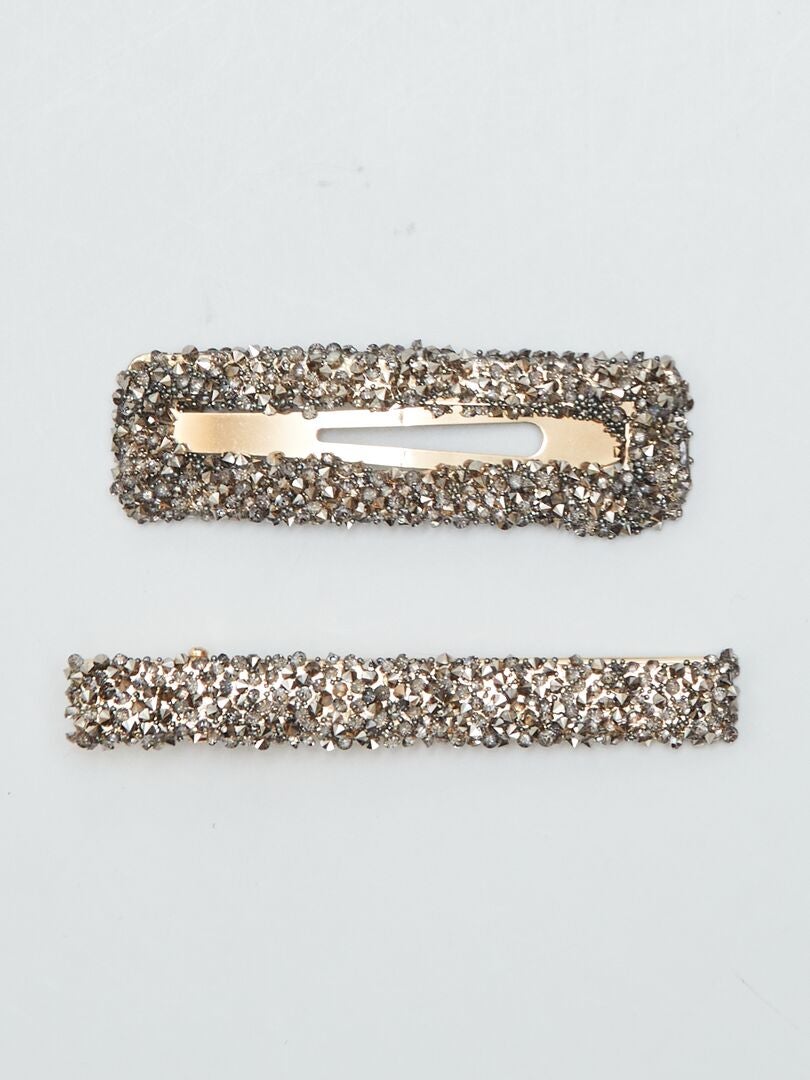 Donegal - Fermaglio Per Capelli, FA-5676, Marrone Chiaro - Foto 2