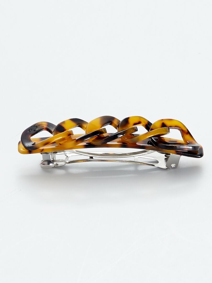 Stradivarius - Fermaglio per capelli marrone a forma di tartaruga | ASOS