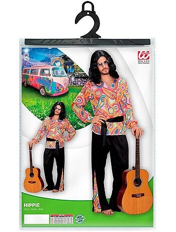 Figure in costume hippie con cintura
