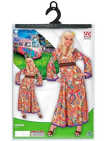 Figurini da donna in costume hippie con cintura