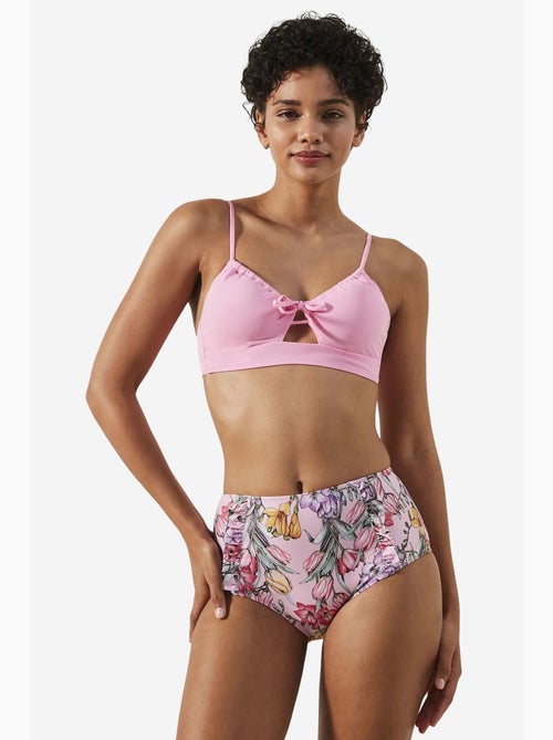 Filipa slip bikini a vita alta con stampa floreale penti - Kiabi