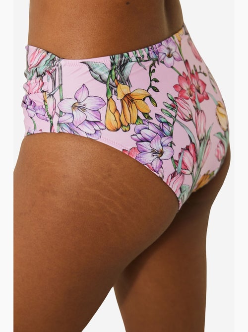 Filipa slip bikini con stampa floreale e twist penti - Kiabi