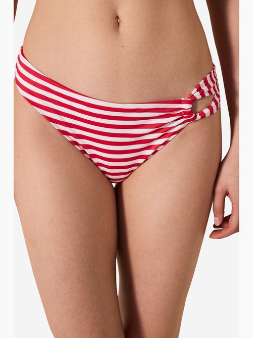 Finny slip bikini con righe laterali penti - Kiabi