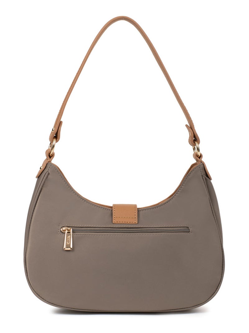 FIONA - Borsa a spalla con 1 manico - Materiale idrorepellente Marrone avana - Kiabi