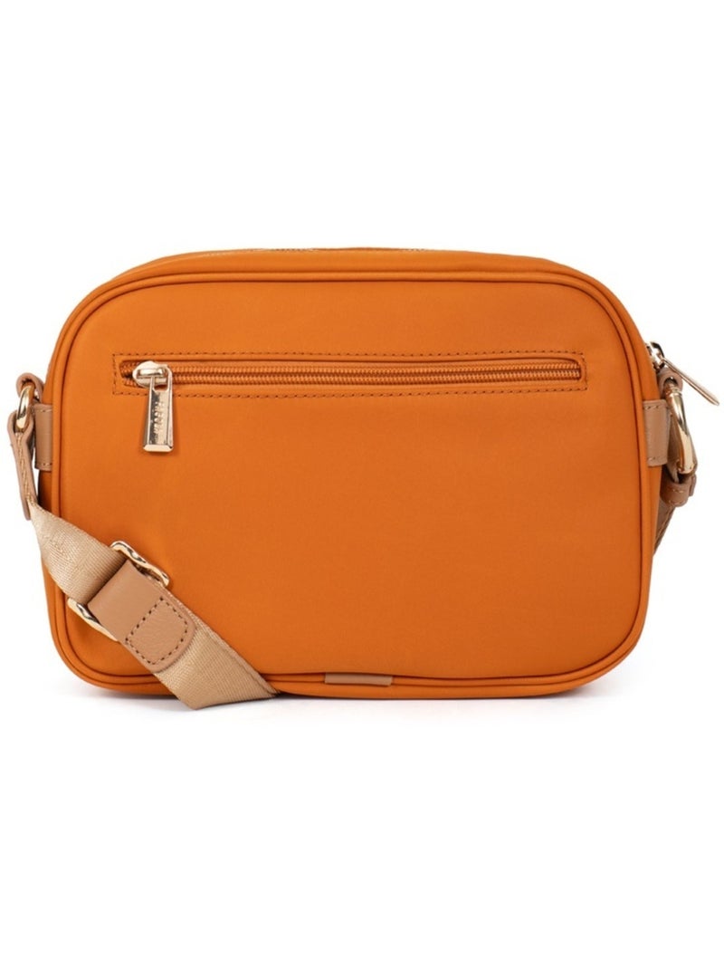 FIONA - Borsa a tracolla - Materiale idrorepellente Arancione - Kiabi