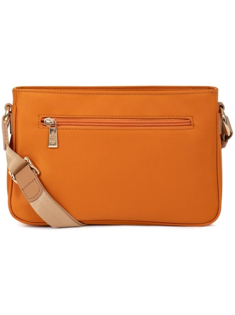 FIONA - Borsa a tracolla - Materiale idrorepellente Arancione - Kiabi