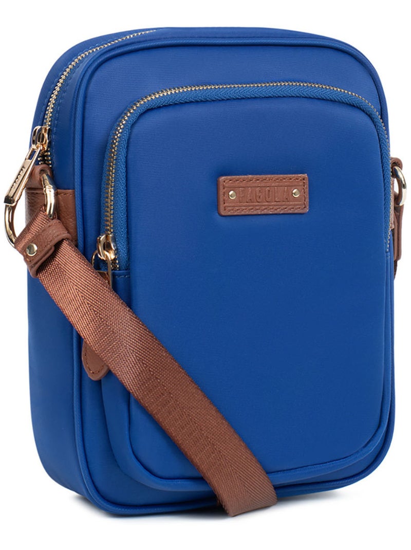 FIONA - Borsa a tracolla - Materiale idrorepellente Blu azzurro - Kiabi