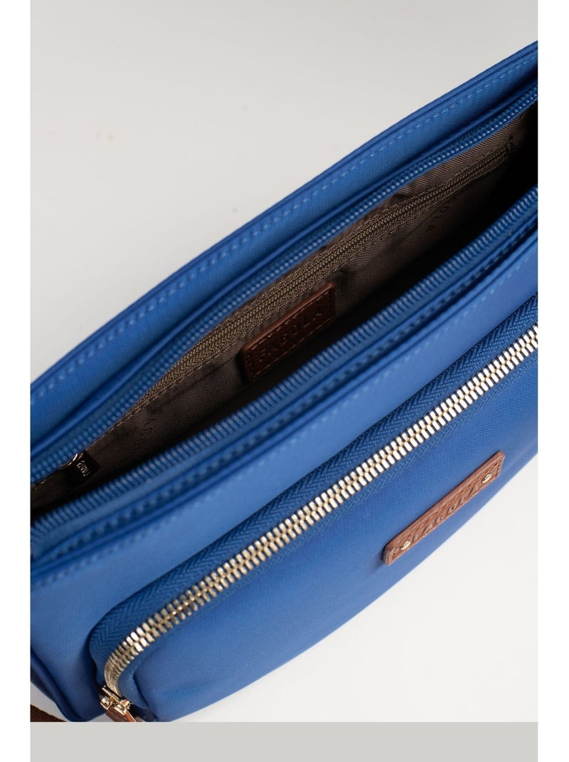 FIONA - Borsa a tracolla - Materiale idrorepellente Blu azzurro - Kiabi