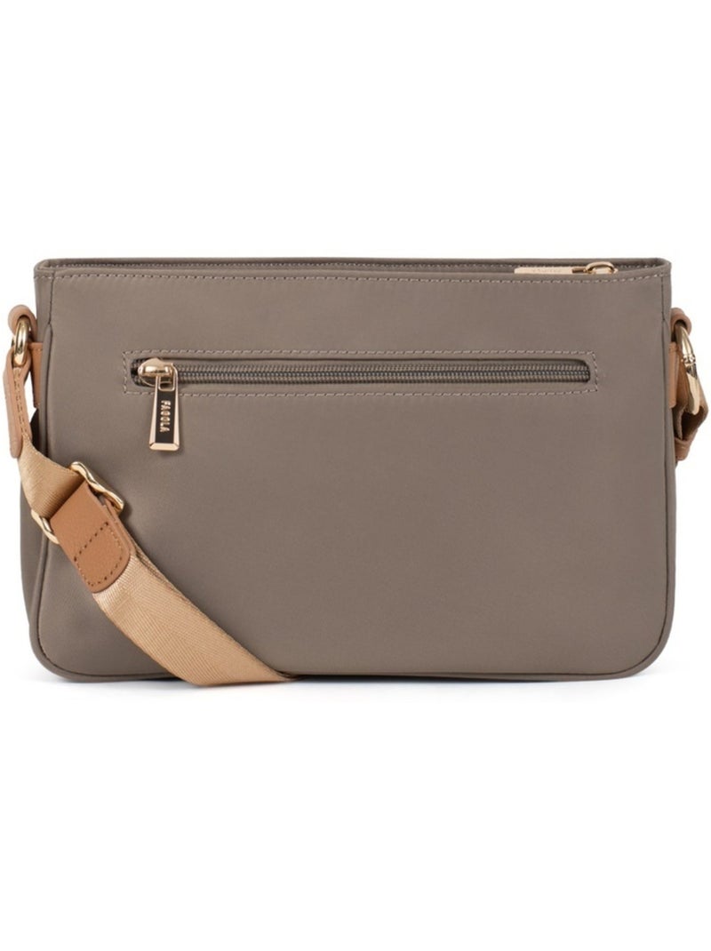 FIONA - Borsa a tracolla - Materiale idrorepellente Marrone avana - Kiabi