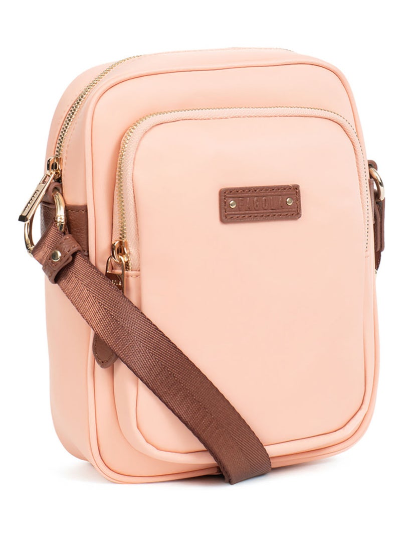 FIONA - Borsa a tracolla - Materiale idrorepellente Rosa - Kiabi