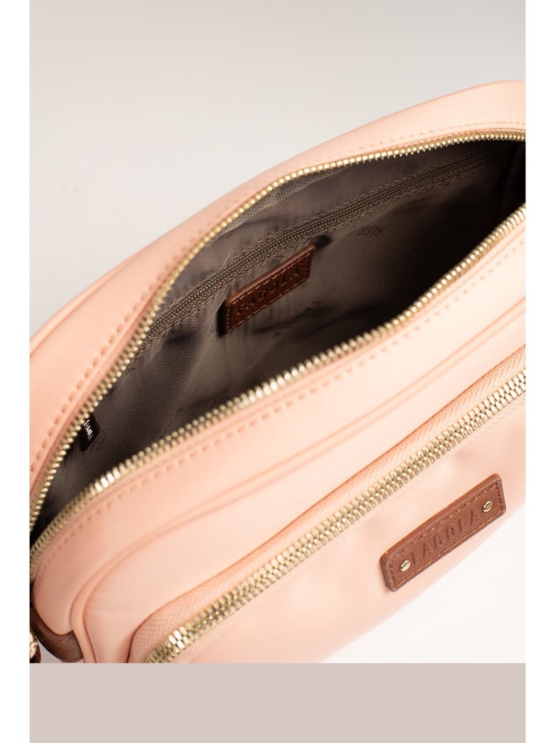FIONA - Borsa a tracolla - Materiale idrorepellente Rosa - Kiabi