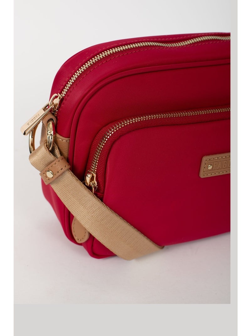 FIONA - Borsa a tracolla - Materiale idrorepellente Rosso - Kiabi