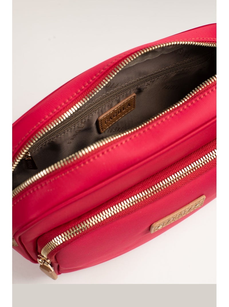 FIONA - Borsa a tracolla - Materiale idrorepellente Rosso - Kiabi