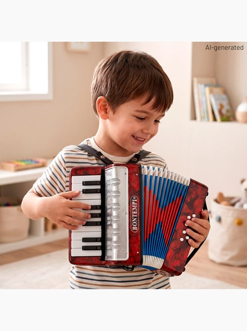 Fisarmonica in legno per bambini con 17 tasti, 8 pulsanti e mantice estensibile - bontempi - Kiabi Fisarmonica in legno per bambini con 17 tasti, 8 pulsanti e mantice estensibile - bontempi - Kiabi