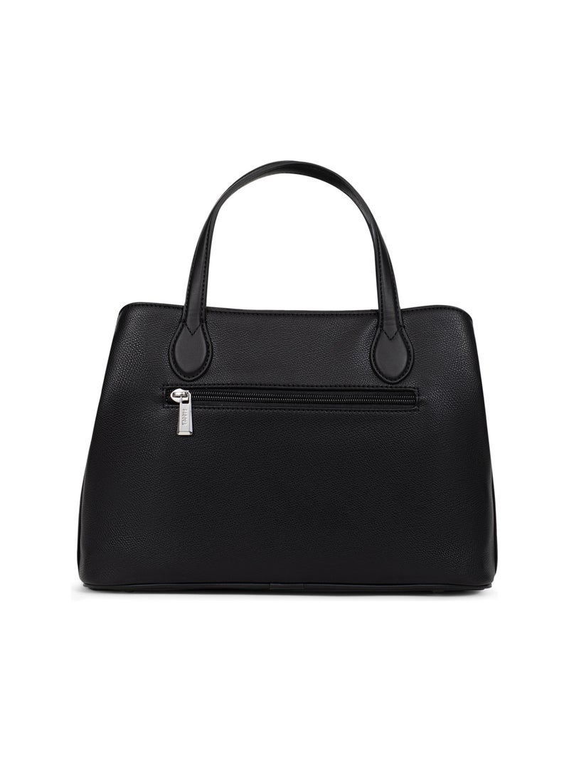 FLAVIA - Borsa a mano con 2 manici Nero - Kiabi
