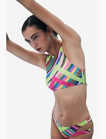 Flora slip bikini con dettaglio cut-out-collezione aysu türkoğlu penti