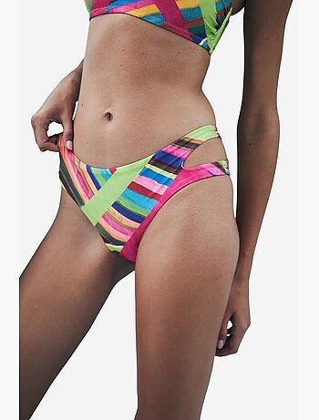 Flora slip bikini con dettaglio cut-out-collezione aysu türkoğlu penti