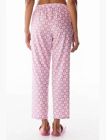 Flora stampato floreale pantalone del pigiama penti