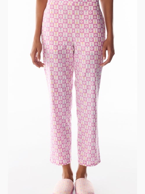 Flora stampato floreale pantalone del pigiama penti - Kiabi