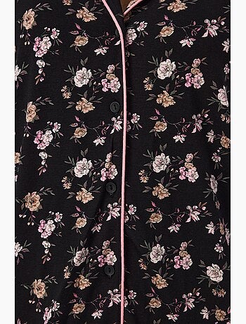 Floral dream pigiama con camicia e pantaloni a maniche lunghe penti