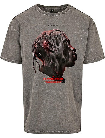 Flying high maglietta oversize uomo - mister tee