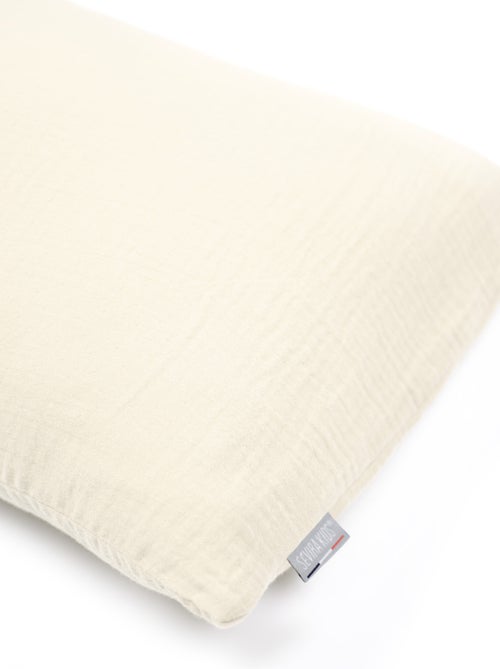 Fodera cuscino lungo garza cotone | SEVIRA KIDS - Kiabi Fodera cuscino lungo garza cotone | SEVIRA KIDS - Kiabi