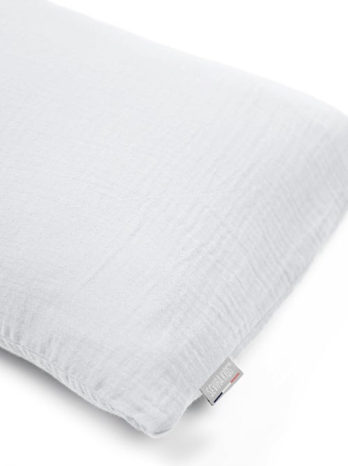 Fodera cuscino lungo garza cotone | sevira kids | sevira kids - Kiabi Fodera cuscino lungo garza cotone | sevira kids | sevira kids - Kiabi