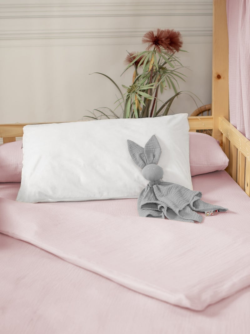 Fodera cuscino lungo garza cotone | sevira kids | sevira kids Rosa - Kiabi