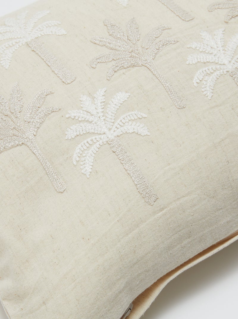 Fodera per cuscino (30x50 cm) in lino misto - Kiabi Home BEIGE - Kiabi