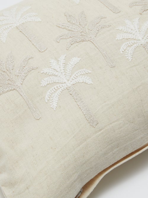 Fodera per cuscino (30x50 cm) in misto lino - Kiabi Home - Kiabi