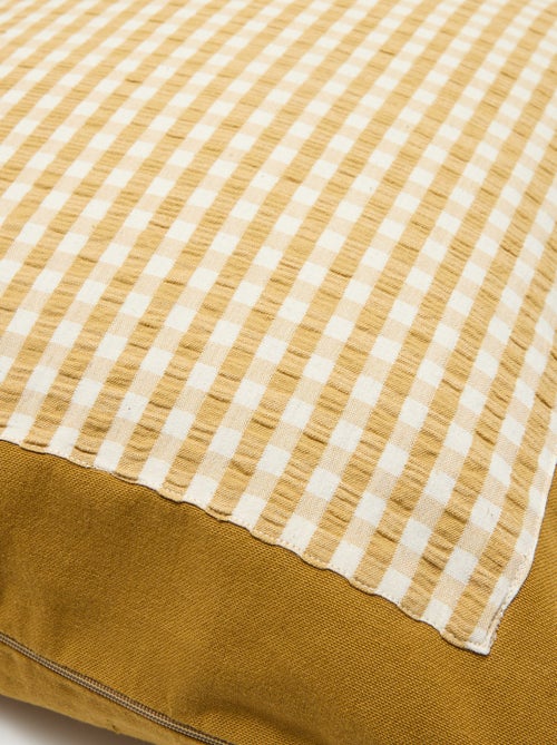 Fodera per cuscino a quadretti (45x45 cm) - Kiabi Home - Kiabi