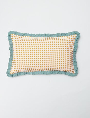 Fodera per cuscino a quadretti (50x30 cm) - Kiabi Home