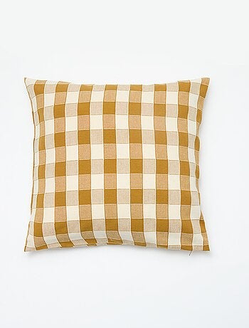 Fodera per cuscino a quadri (45x45 cm) - Kiabi Home