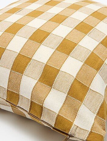 Fodera per cuscino a quadri (45x45 cm) - Kiabi Home
