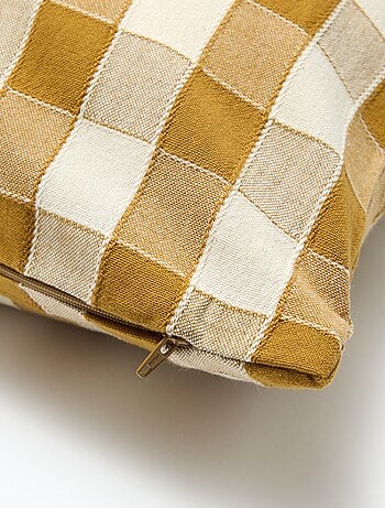 Fodera per cuscino a quadri (45x45 cm) - Kiabi Home