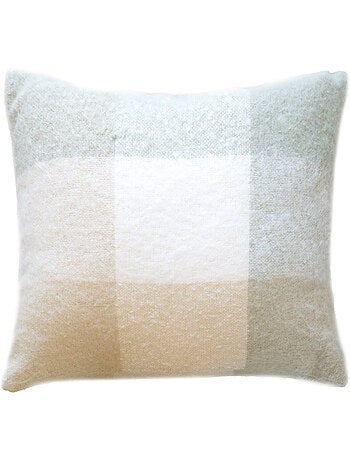 Fodera per cuscino a quadri con effetto mohair