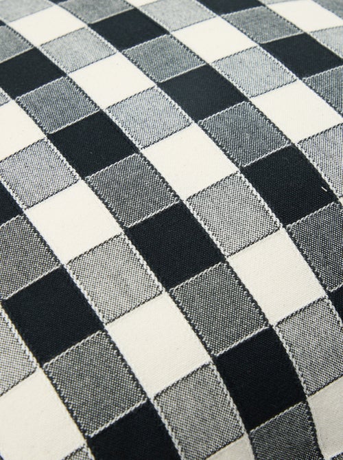 Fodera per cuscino a quadri - Kiabi