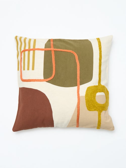 Fodera per cuscino 'a scacchi' - Kiabi