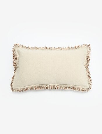 Fodera per cuscino con frange 30 x 50 cm