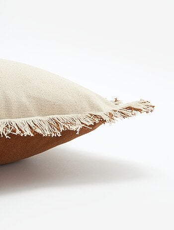 Fodera per cuscino con frange 30 x 50 cm