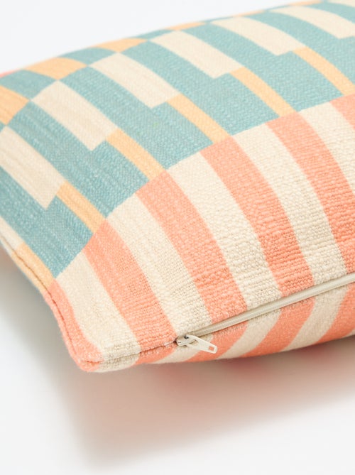 Fodera per cuscino con motivi geometrici - Kiabi