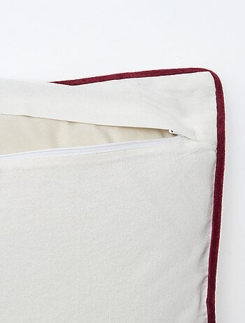 Fodera per cuscino con ricami 'Natale'