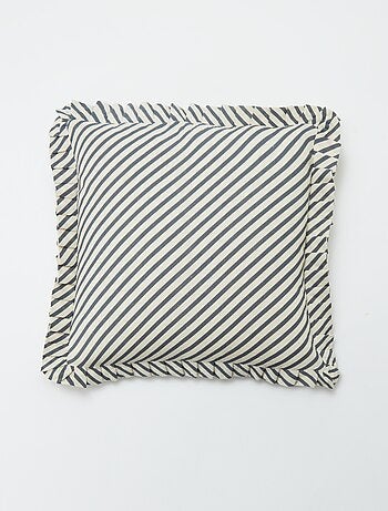 Fodera per cuscino con volant (45 x 45 cm)