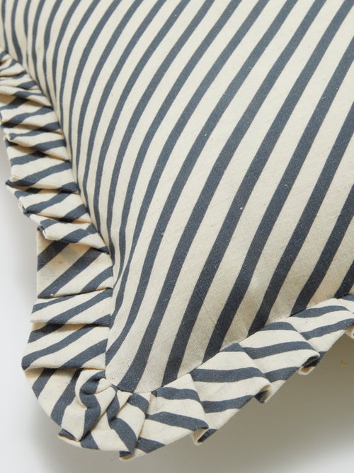 Fodera per cuscino con volant (45 x 45 cm) - Kiabi