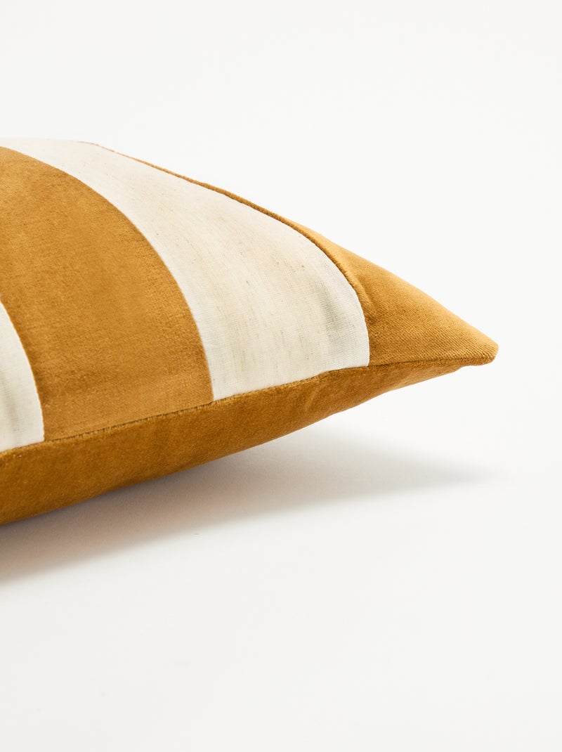 Fodera per cuscino doppio materiale Marrone - Kiabi