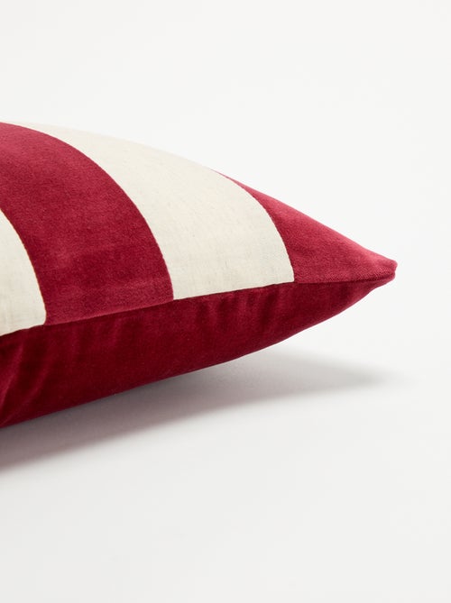 Fodera per cuscino doppio materiale - Kiabi
