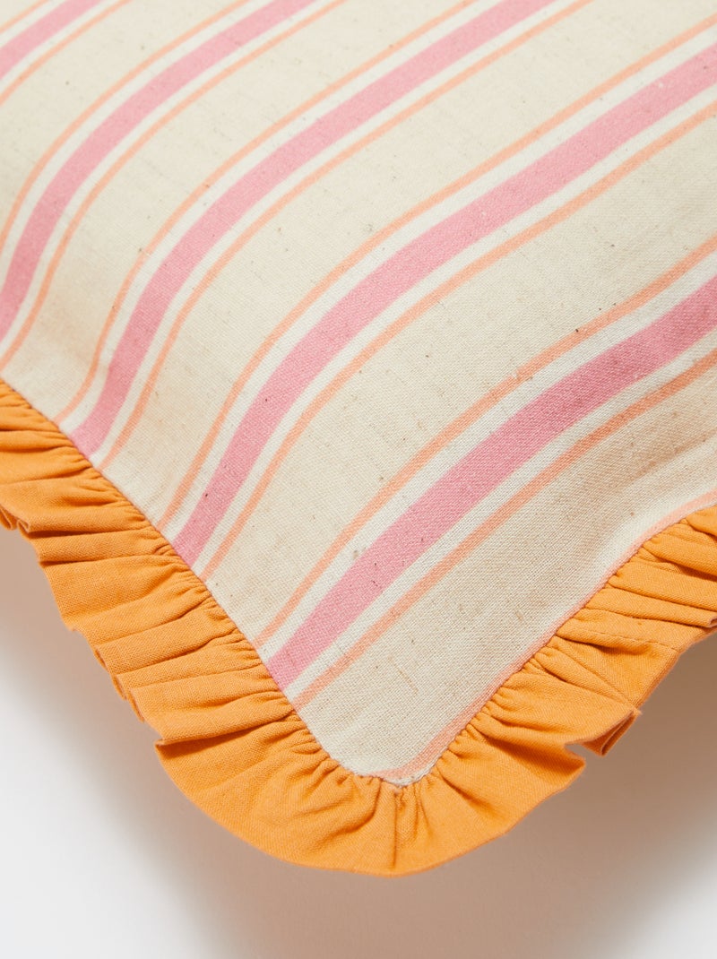 Fodera per cuscino fantasia (50x30 cm) - Kiabi Home ARANCIONE - Kiabi