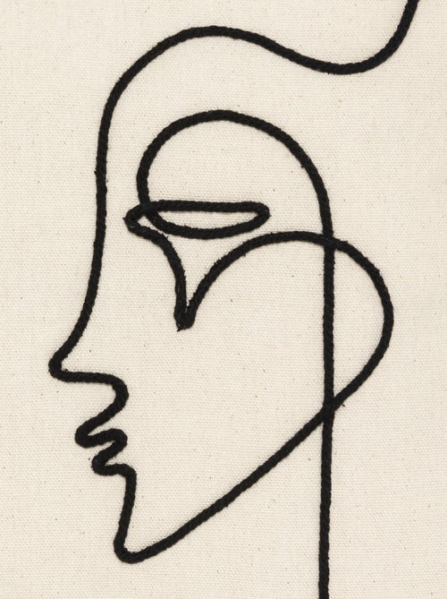 Fodera per cuscino in corda - Kiabi